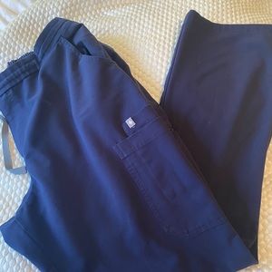 Figs Yola Scrub pants Navy